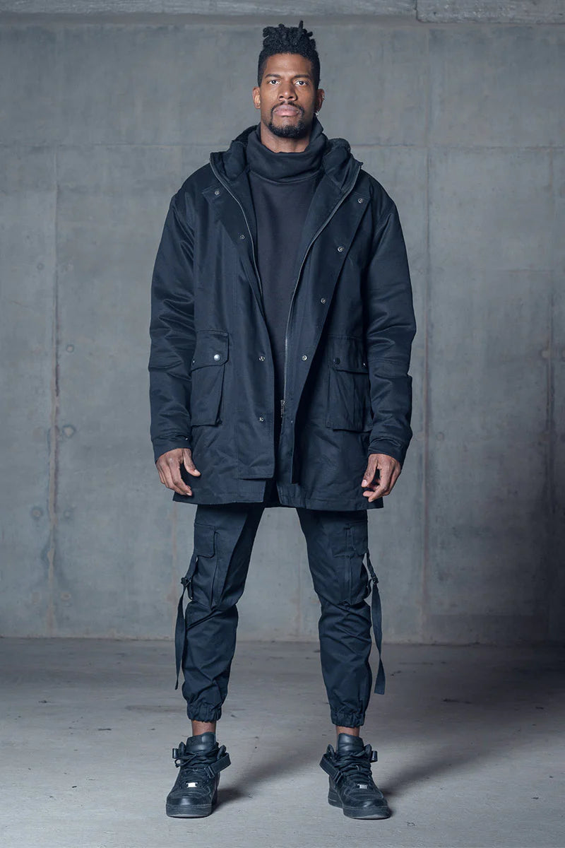 Double Lapel Parka