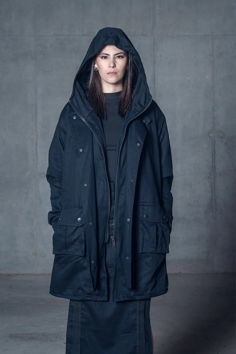 Double Lapel Parka