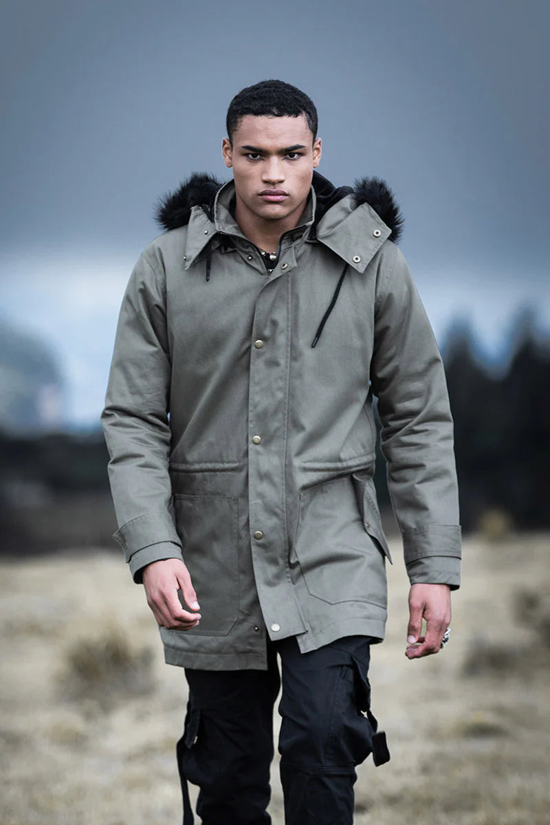 Basic parka Green