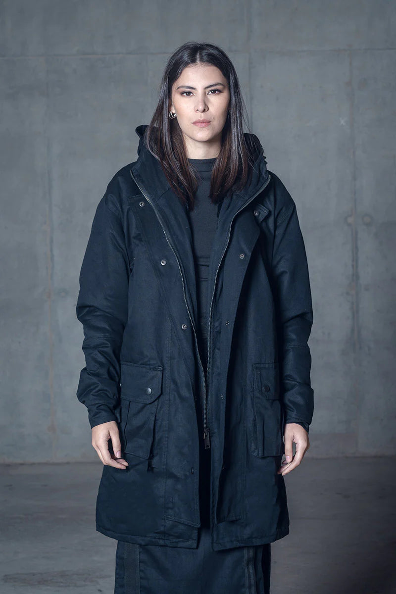 Double Lapel Parka