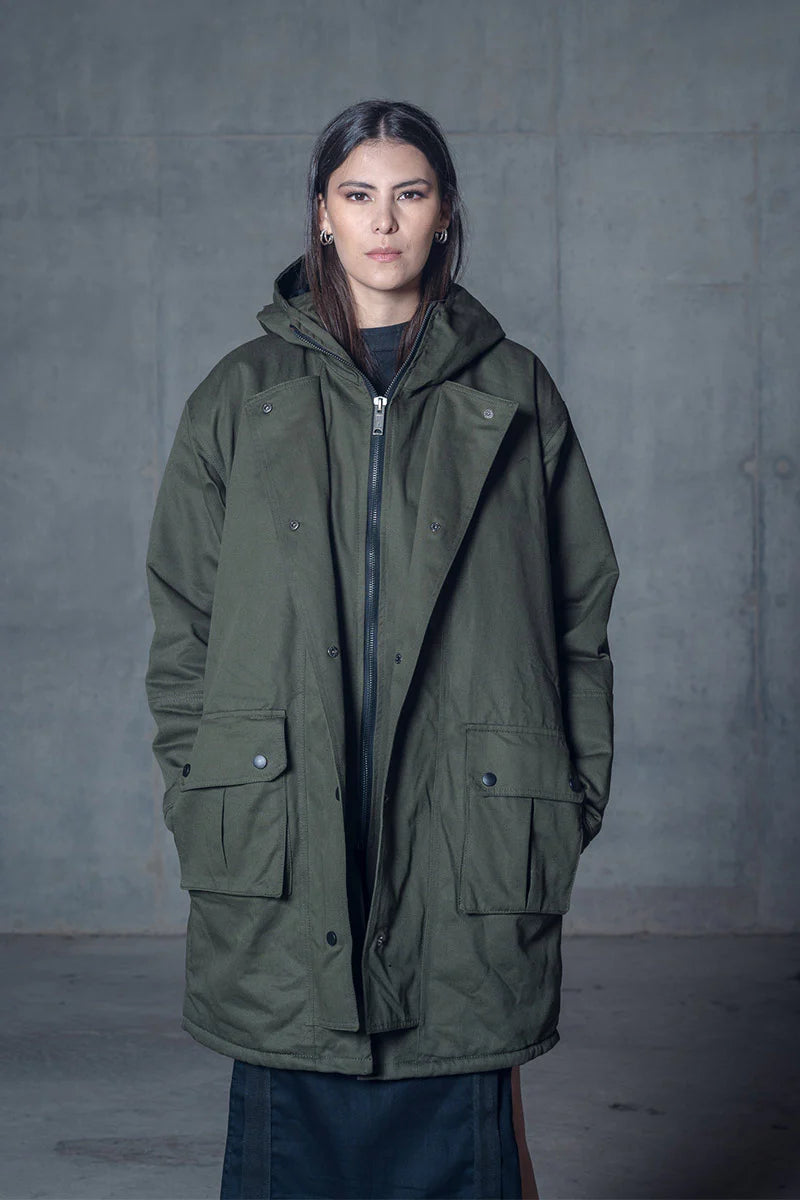 Double Lapel Parka