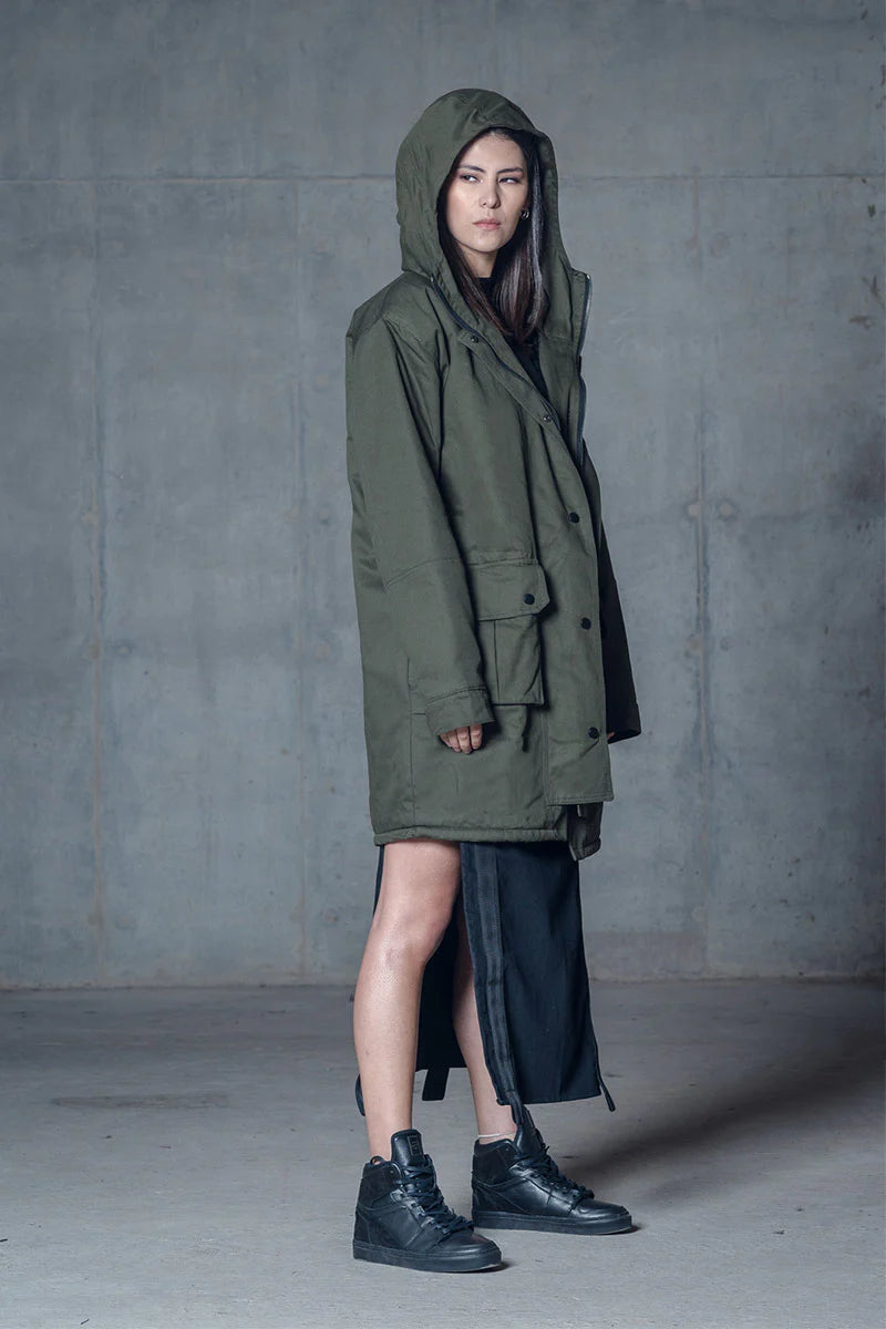 Double Lapel Parka